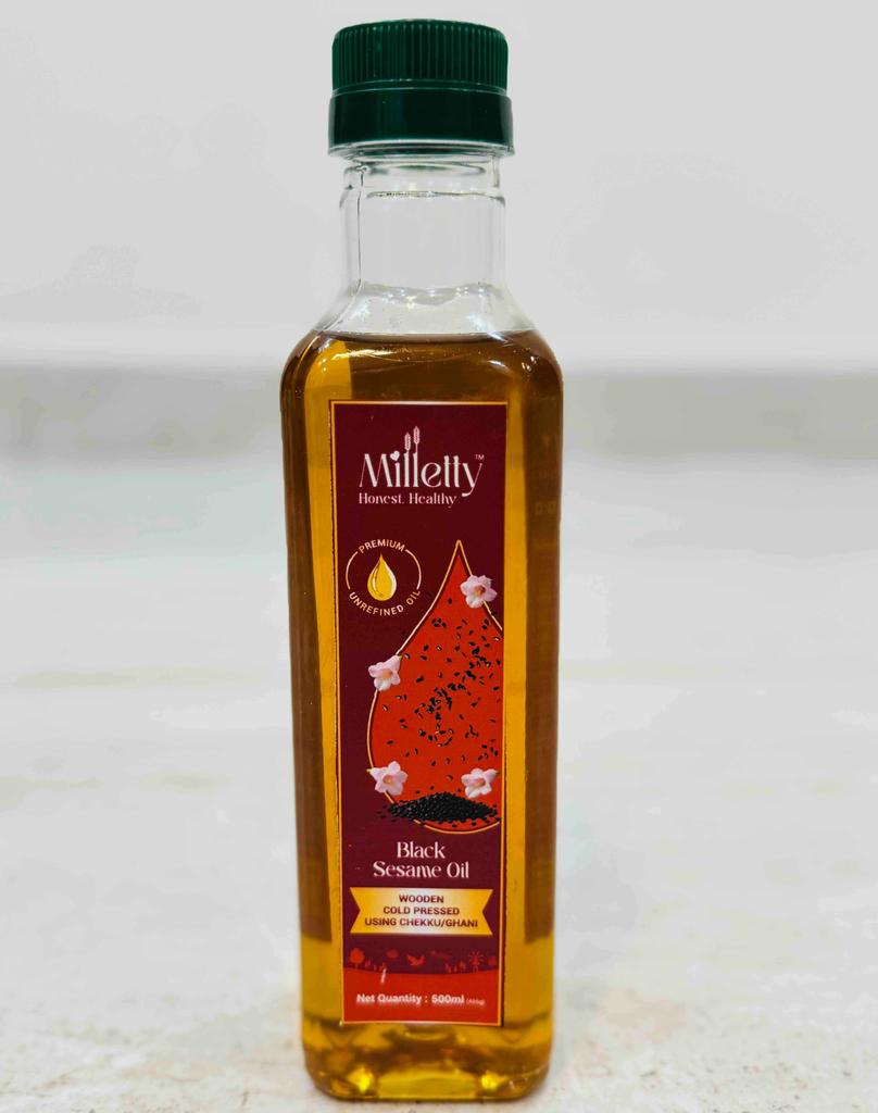 Woodpressed Black Sesame Oil 500ml