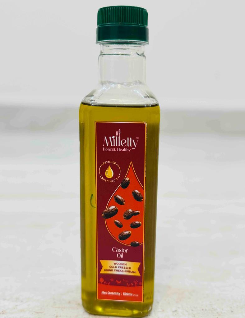 Woodpressed Cooking Castor Oil 500ml