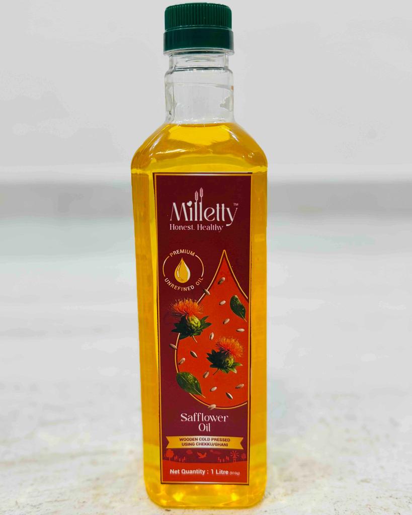 Woodpressed Safflower Oil 1 litre
