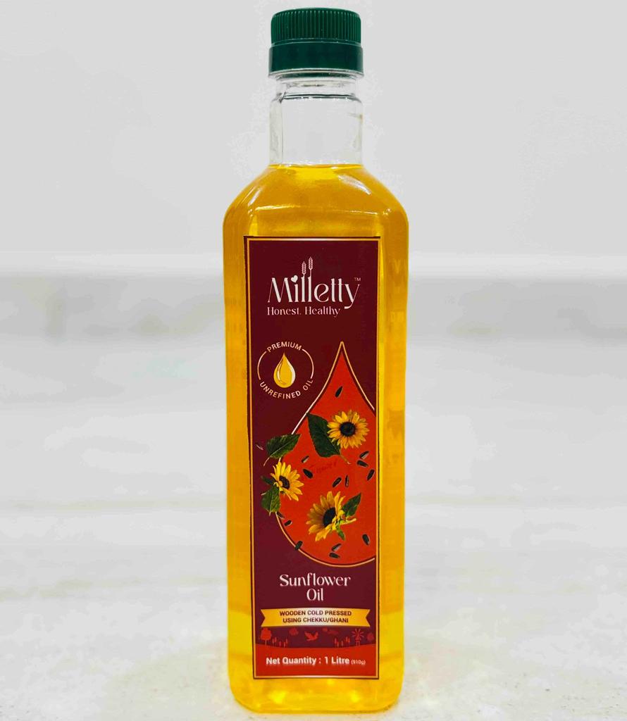 Woodpressed Sunflower Oil 1 litre